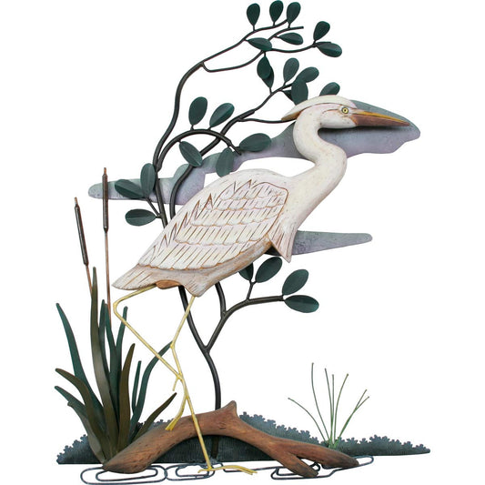 Lakeside Heron I Wall Art - OUT OF STOCK UNTIL 06/05/2026