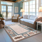 Tidal Life Oasis Rug - 5 x 8