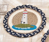 Seven Seas Lighthouse Braided Trivet - Set of 3