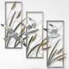 Seagulls Stainless Steel Triptych - Set of 3