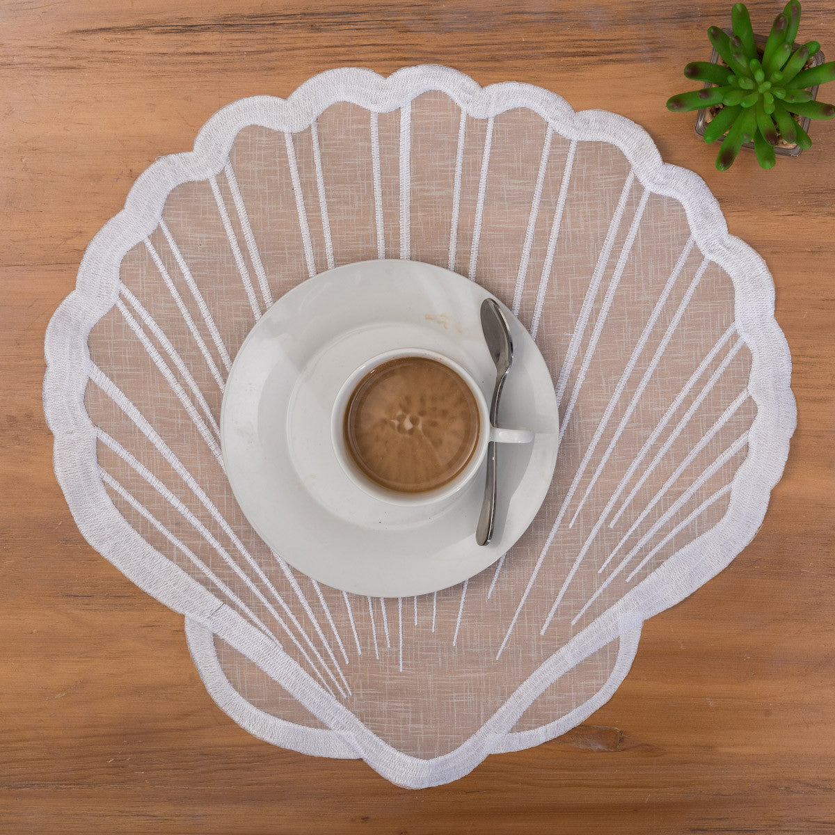 Coastal Shell Placemats - Set of 6
