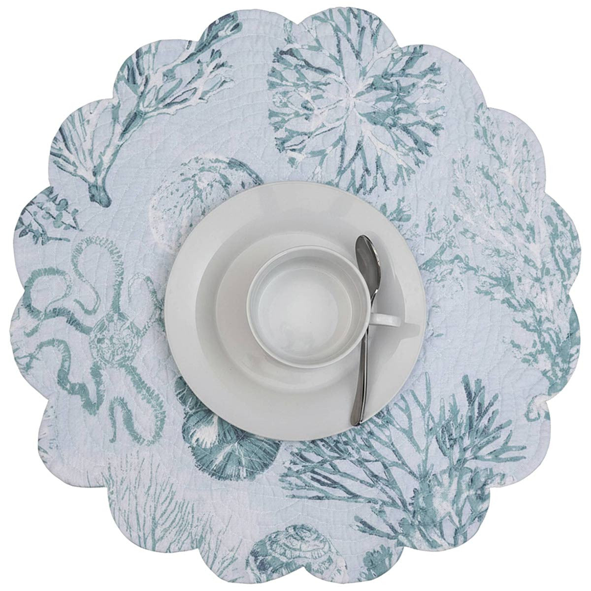 Undersea Escape Round Placemats - Set of 6