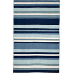 Carlsbad Aqua Stripes Indoor/Outdoor Rug - 8 x 10 - OUT OF STOCK UNTIL 06/03/2026