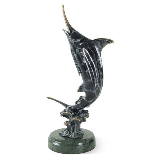 Marlin Leap Sculpture