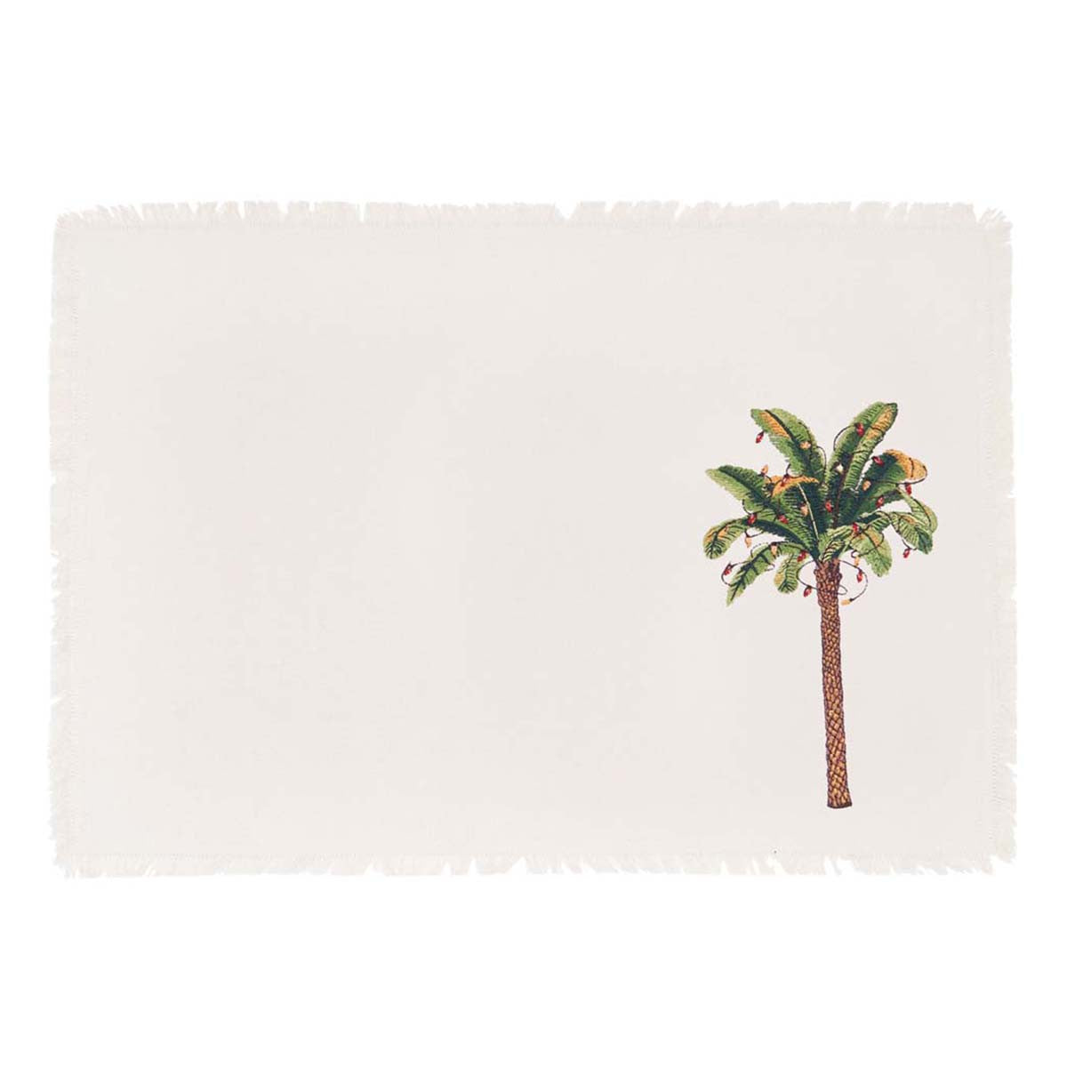 Palm Party Placemats - Set of 4