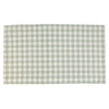 Botanical Bliss Checked Pillow Cover