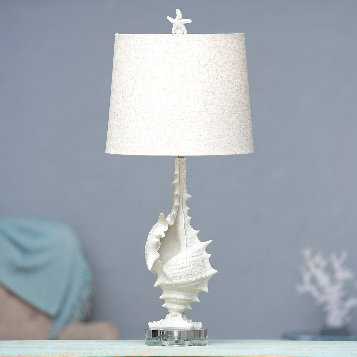 Conch Shell Table Lamp - OVERSTOCK