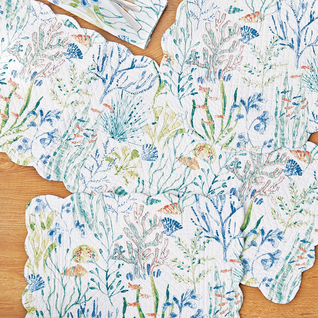 Coral Gardens Table Runner