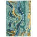 Seaswirl Mosaic Rug - 8 x 10