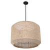 Jute Shore Pendant Light - 26 Inch