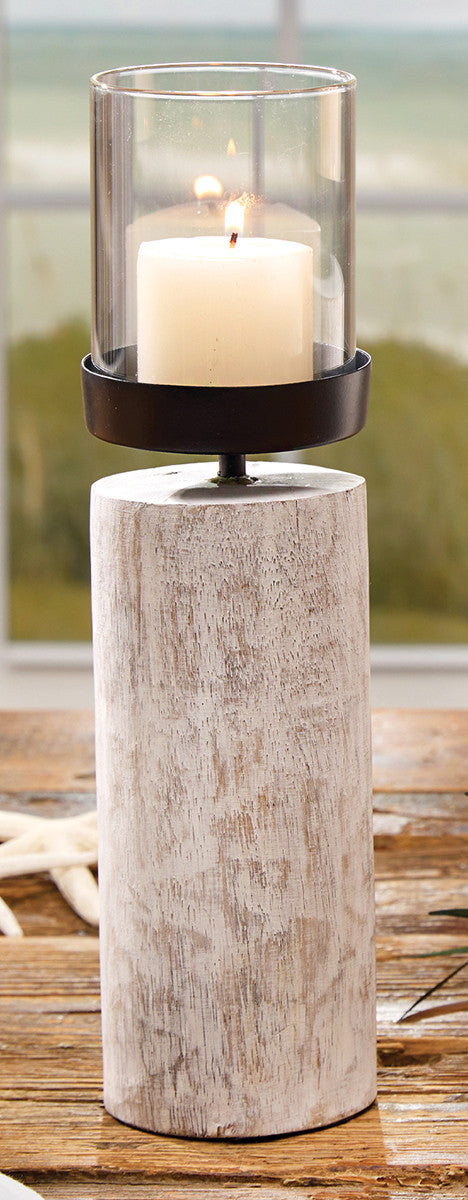 Beachcomber's Votive Pillar Candle Holder - Short