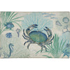 Crab Swim Chenille Rug - 3 x 5