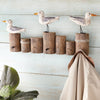 Seabirds Wood Coat Rack
