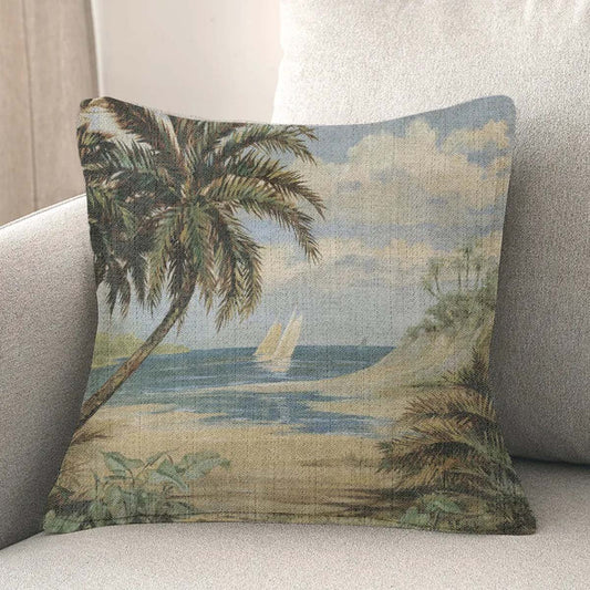 Tropical Palms Pillow