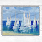 Tranquil Sails Throw - Small