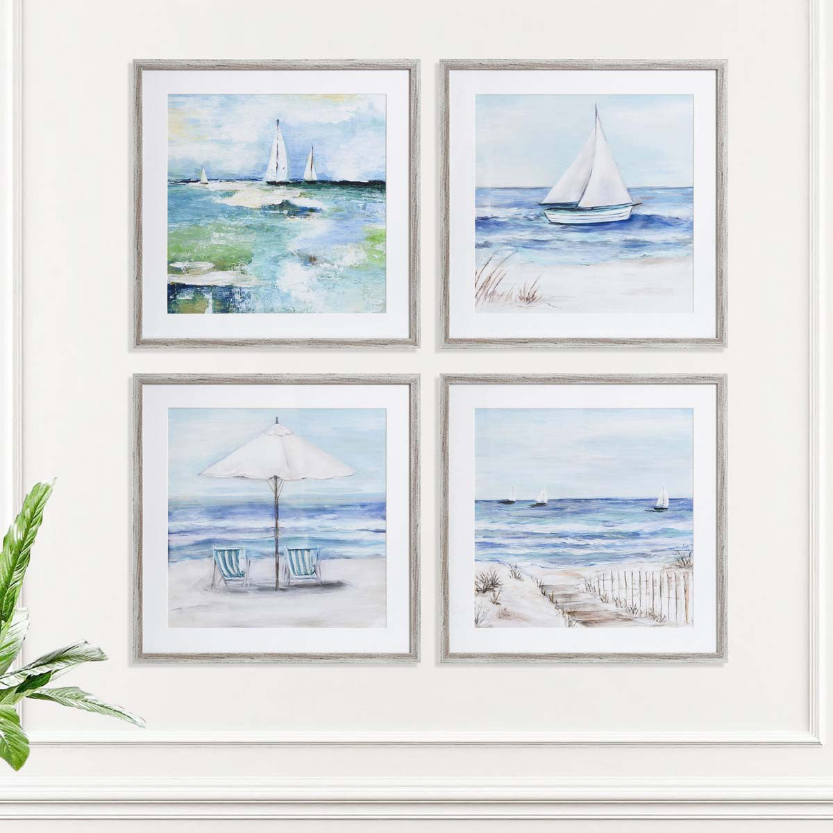 Coastal Dreams Wall Art - Set of 4