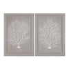 Coral Harmony Wall Art - Set of 2