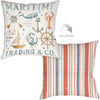 Maritime Trading Outdoor Pillow