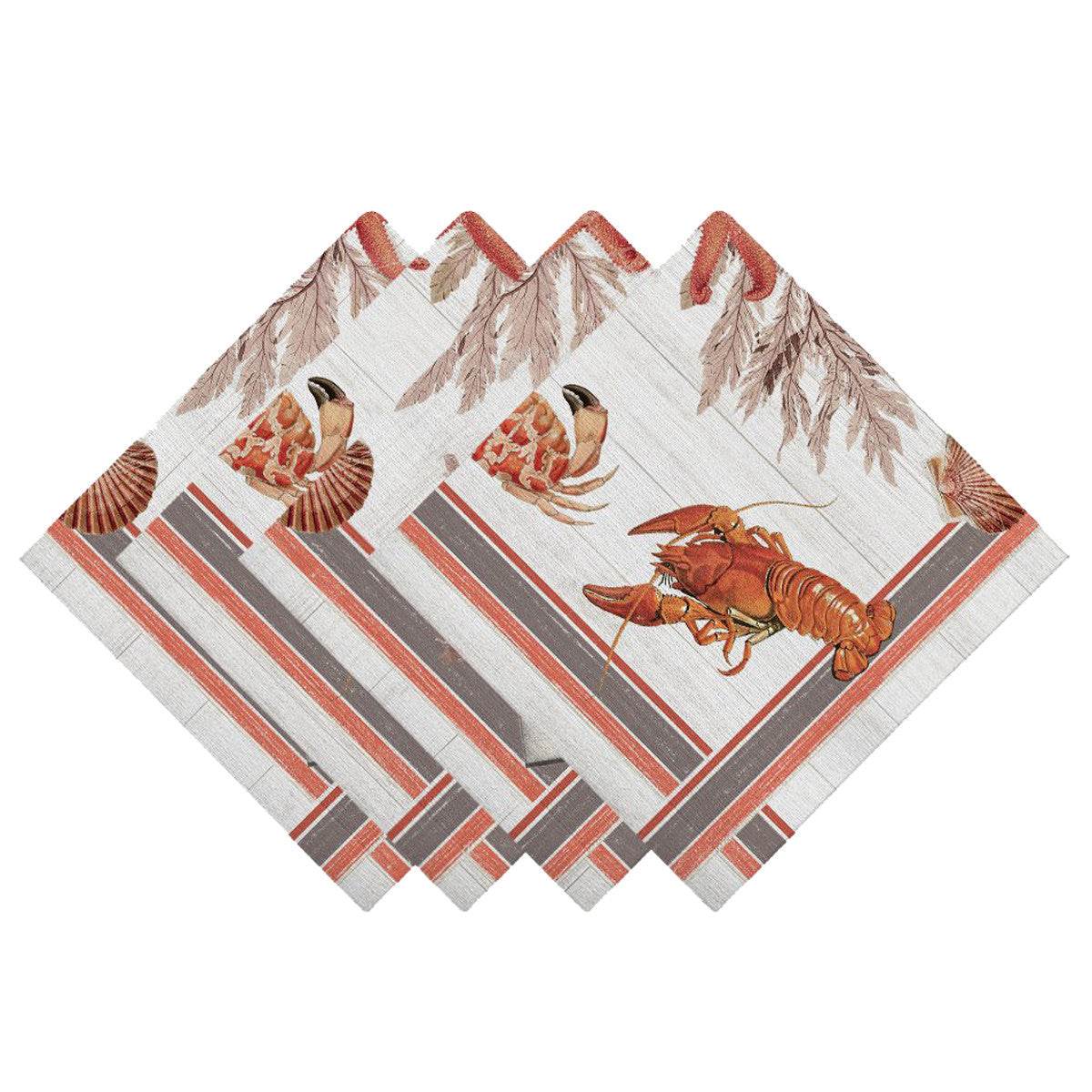 Lighthouse Feast Napkins - Set of 4