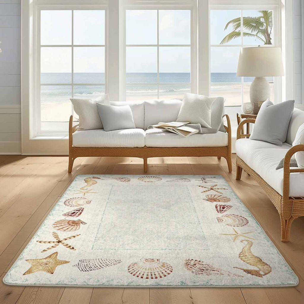 Vintage Reef Rug - 4 x 5