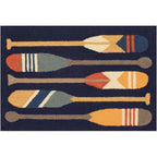 Striped Oars Indoor/Outdoor Rug - 2 x 3 - OUT OF STOCK UNTIL 08/18/2026