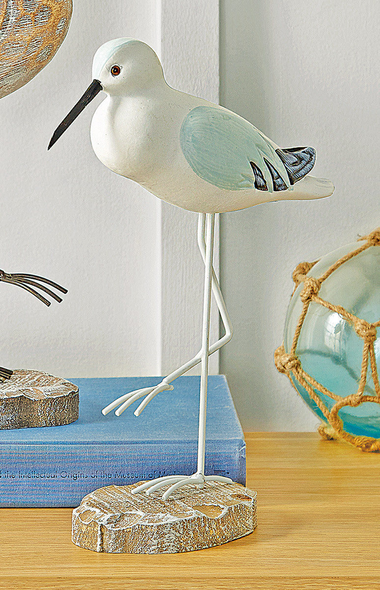 Seagull Breeze Wood Figurine