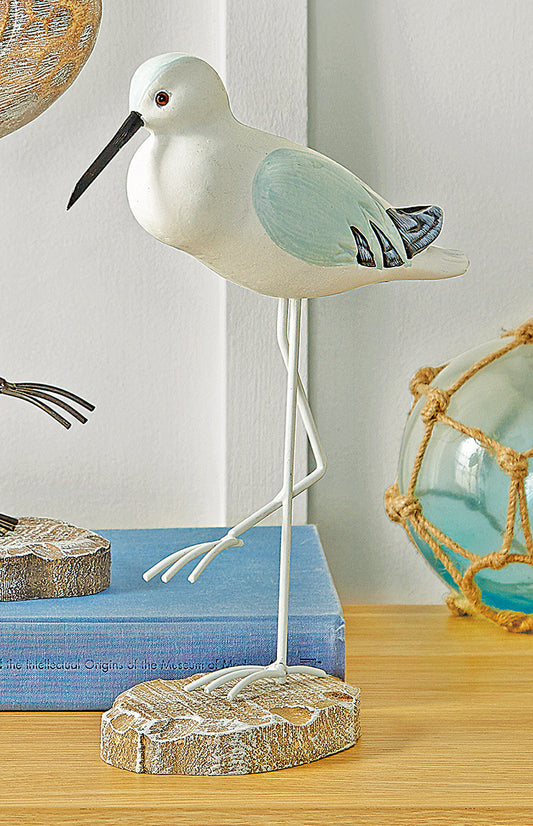 Seagull Breeze Wood Figurine