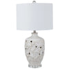 Alabaster Leaves Table Lamp