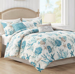Coralscape Seashell Comforter Set - Queen- SALE