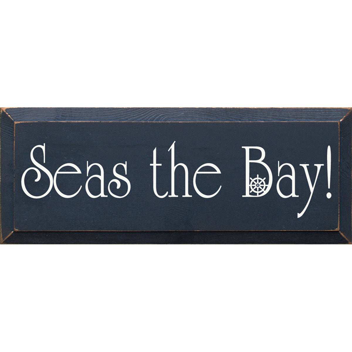 Nautical Bay Wood Sign