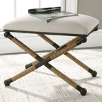 Fishermans Cove Cream Bench - Small