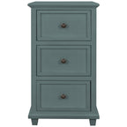 Lewiston 3 Drawer Side Table