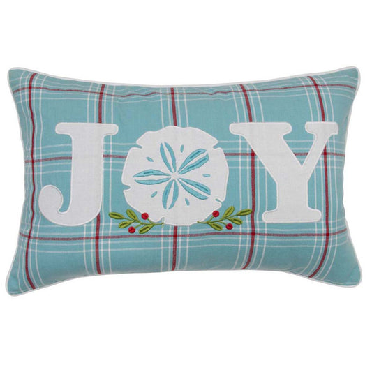 Seaside Holly Pillow - Joy