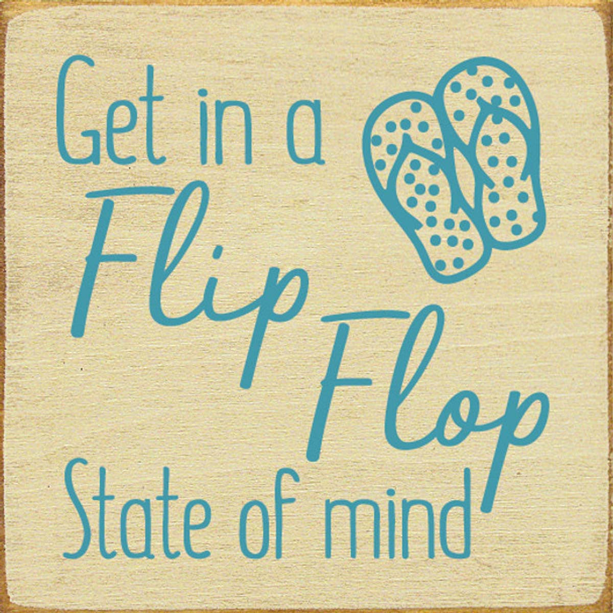 Flip Flop Mind Wall Art