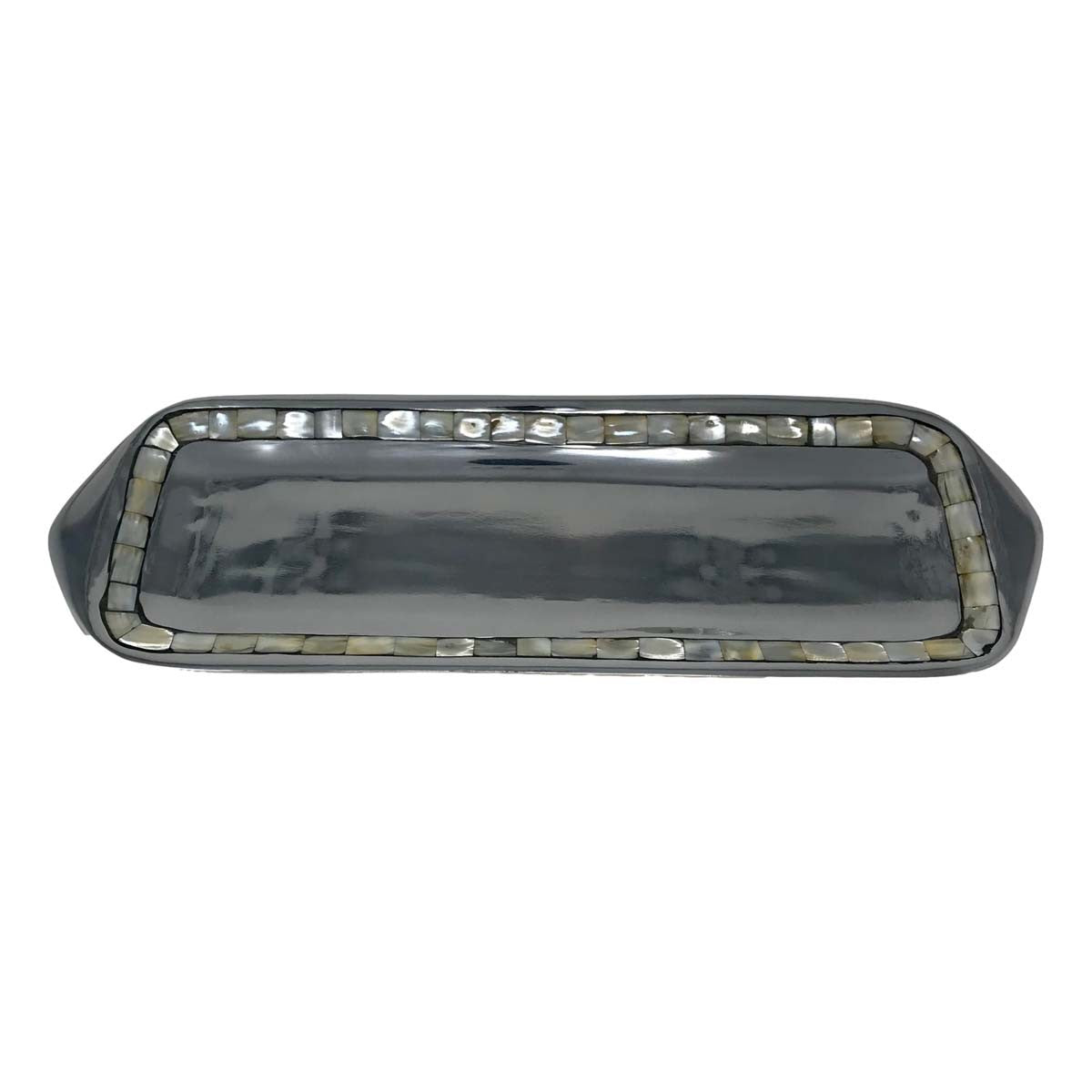 Pearly Aluminum Serving Tray