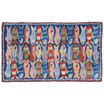 Swimming Fish Rug - 4 x 6