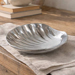 Baroque Pewter Shell Tray IV
