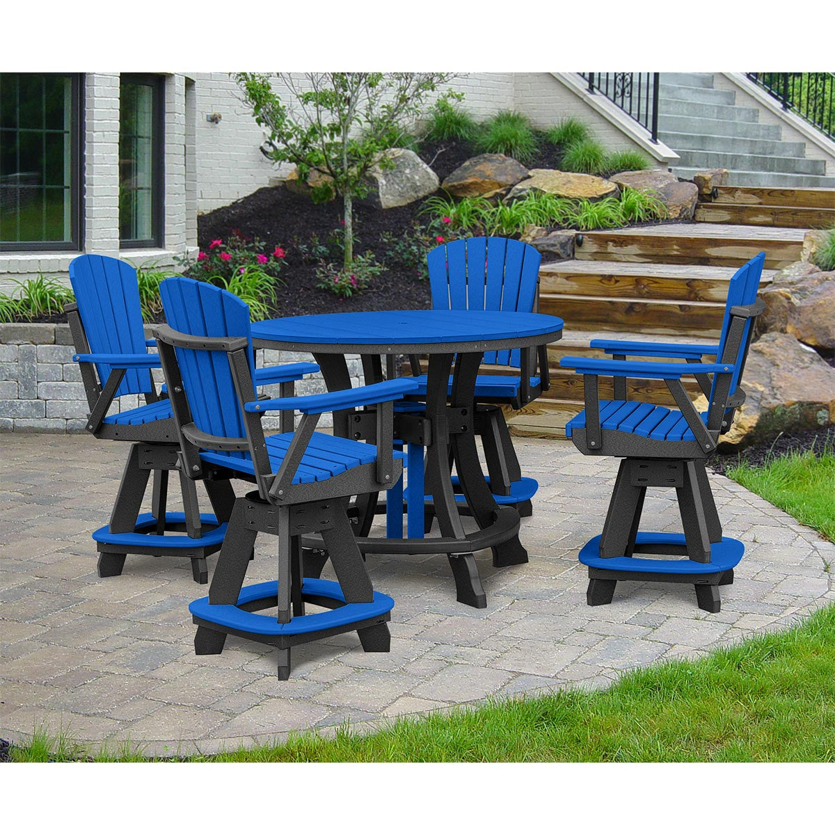 Aruba Table & Swivel Chair Set - OUT OF STOCK UNTIL 07/08/2026