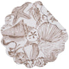 Abundant Shells Round Placemats - Set of 6