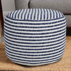 Sailor's Stripe Pouf