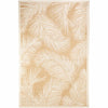 Hermosa Fronds Sand Indoor/Outdoor Rug - 8 Ft. Square