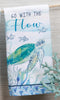 Sea Turtle Flow Dual Purpose Terry Towel - SALE