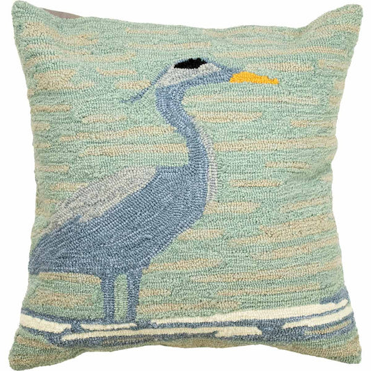 Heron Stance Accent Pillow - OUT OF STOCK UNTIL 10/12/2026