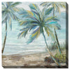 Aqua Palms 2 Outdoor Wall Art