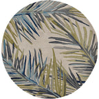 Palm Serenity Rug - 6 Ft. Round