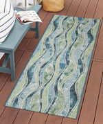 Blue Lagoon Serenity Mat - 2 x 5