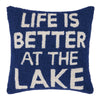 Lake Life Hooked Pillow - OUT OF STOCK UNTIL 10/08/2026