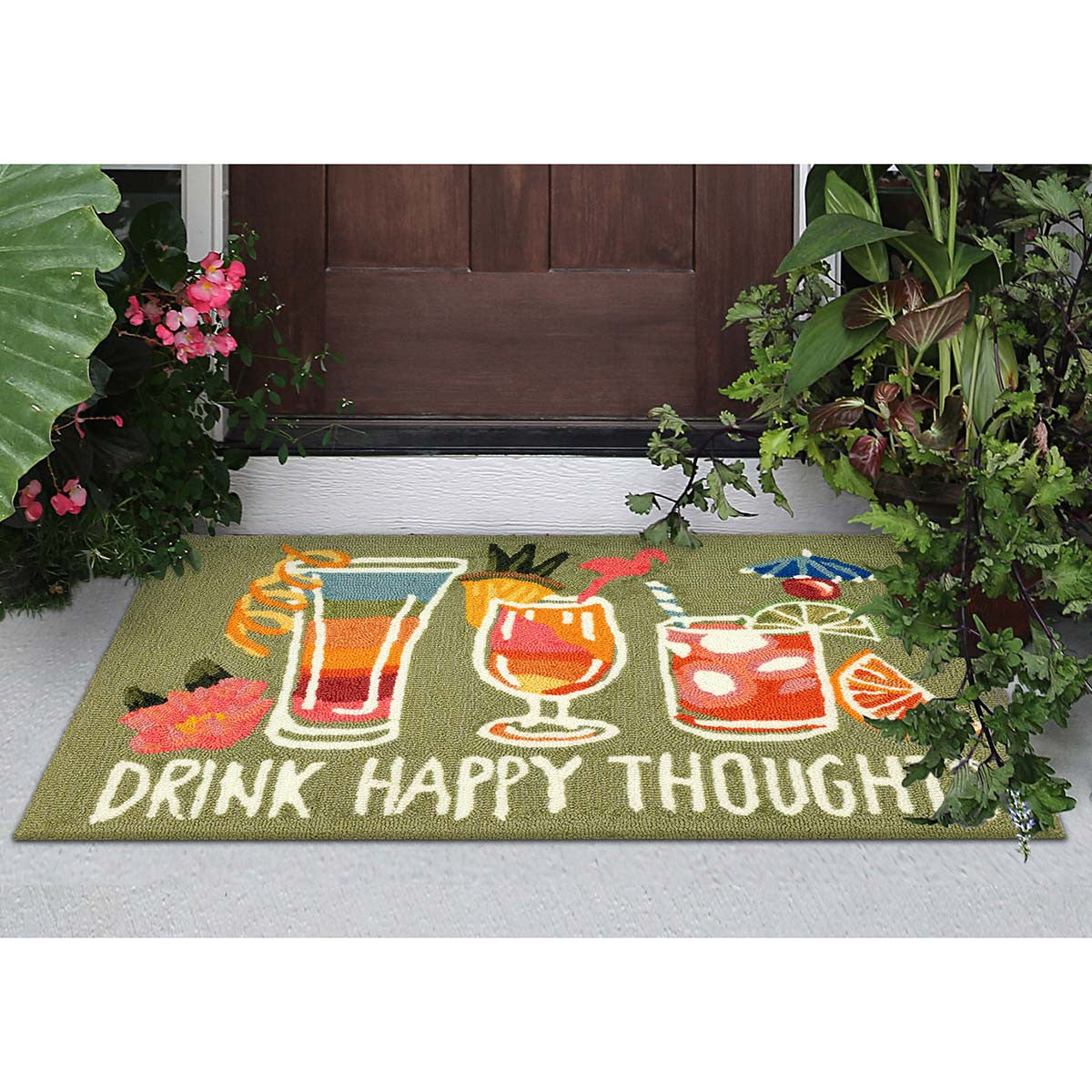 Delightful Drinks Indoor/Outdoor Rug - 3 x 4 - OUT OF STOCK UNTIL 08/28/2026