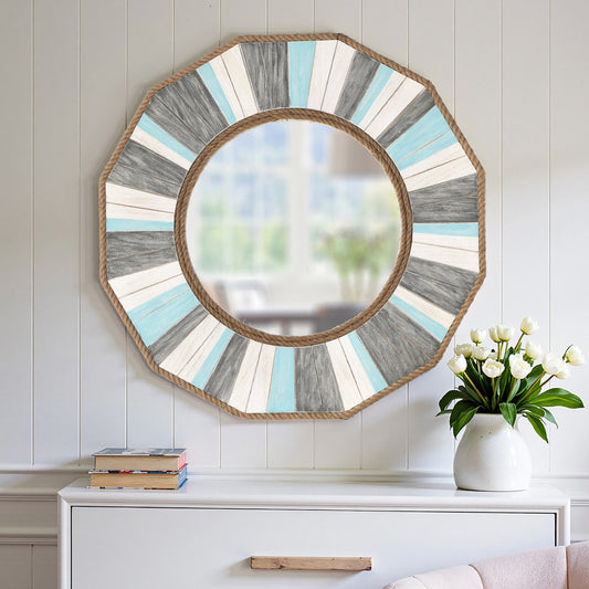 Cabot Cove Wood Frame Mirror
