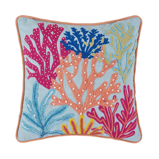 Coral Reef Tropical Pillow